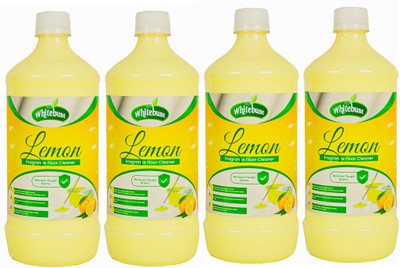 Whitebust Floor Cleaner liquid premium phenyl Lemon(4 x 1 L)