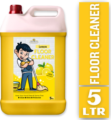 KYARA DREAMS Floor Cleaner for Tiles, Marble, Granite with Shine Boost and Safe Formula lemon(5 L)