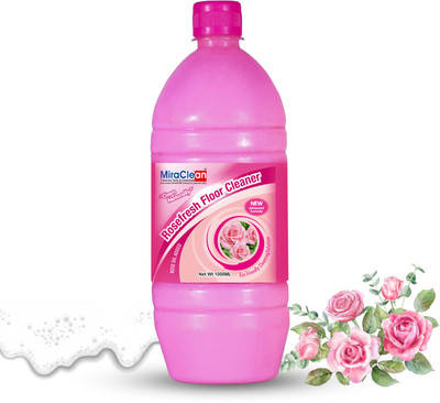 MiraClean Floor Cleaner Rose 1L Elegant Floral Multi-Surface Gentle Effective Rose(1000 ml)