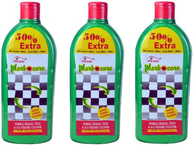 MARBOCARE HARD STAIN & SCALING REMOVER LIME Floor Cleaner Pleasant odour(3 x 600 ml)