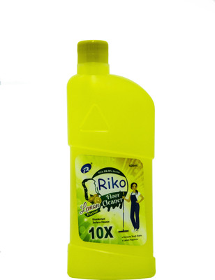 Riko Floor Cleaner (Lemon) Surface and Floor Cleaner Liquid ,500ml Pack Of 3 Lemon(3 x 500 ml)