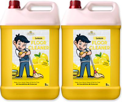 KYARA DREAMS Daily use cleaner, removes grease and grime, enhances floor brightness instantly Lemon(2 x 5 L)