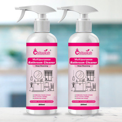 CHITAAKSH Sparkling Bathroom Spray – 2PCS, Paraben & Sulphate Free Odour(2 x 100 ml)
