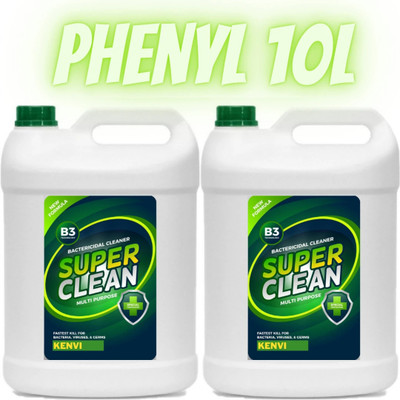 KENVI 10L best bathroom and toilet cleaner phenyl original(2 x 5 L)