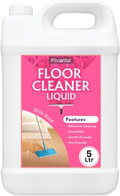 FIVANTA Floor Cleaner | Removes Dirt & Stains | Fights Germs,Insects | Ideal for Tiles | Rose(5000 ml)