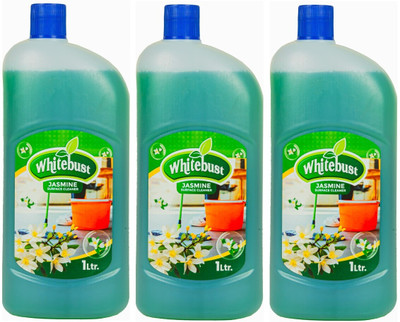 Whitebust Disinfectant Floor Cleaner 3ltr Jasmine(3 x 1 L)