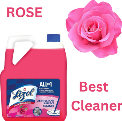 Lizol hard surface and floor cleaner Rose(5 L)