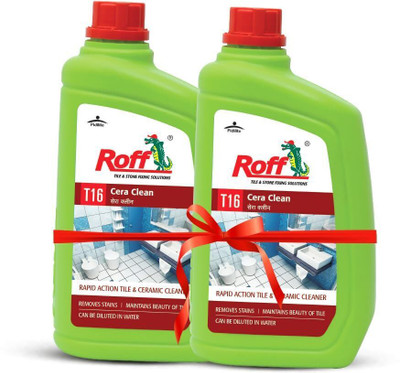 Pidilite T16 Roff Cera Clean 500 ml , Pack of 2, Tile, Floor & Ceramic Cleaner Regular(2 x 0.5 L)