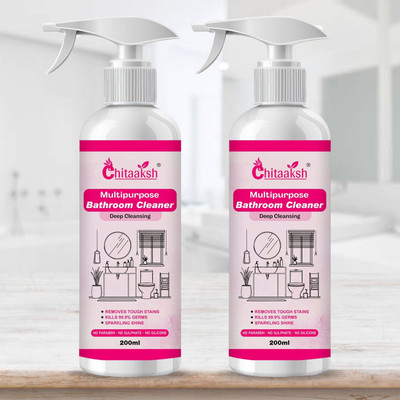 CHITAKSH Restroom Deep Cleaning Spray – 200ML Twin Pack Odour(2 x 100 ml)