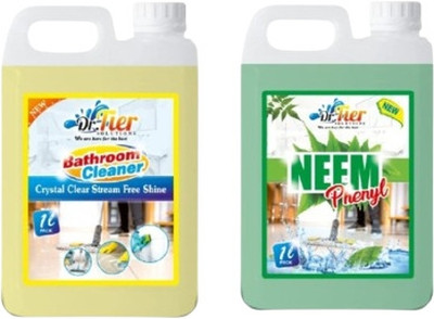 tiercart Combo of NEEM PHENYL AND BATHROOM CLEANER NA(2 x 1 L)