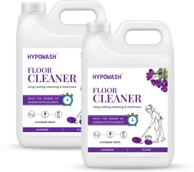 Hypowash Floor Cleaner, High Quality Bathroom Cleaner Lavender Fragrance Multi-surface Lavender(2 x 500 ml)