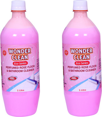WONDER CLEAN Floor Cleaner Rose(2 x 1 L)