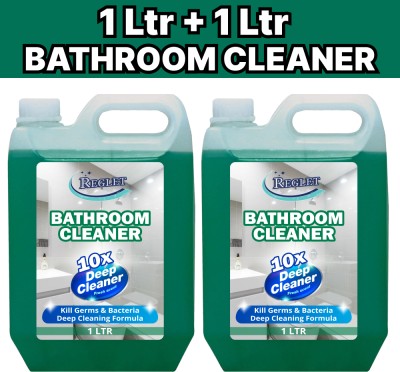 REGALT BHATROOM CLEANER 10X DEEP CLEANER KILL GERMS AND BACTERIA MINT Fragrance(2 x 1 L)