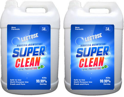 KENVI 10L best bathroom and floor cleaner phenyl for fresh and clean floor original(2 x 5 L)
