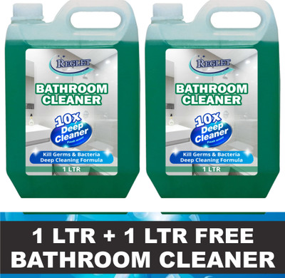 REGLET NEW Turbo charged Bathroom Cleaning Solution jasmin(2 x 1 L)