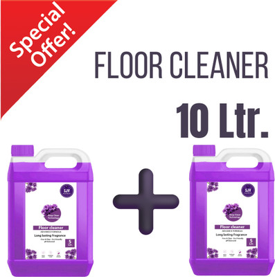 SJV ENTERPRISE Floor Cleaner kills 99. 9 percent Germs and gives 10 times better cleaning Lavender(2 x 5000 ml)