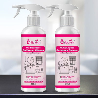 CHITAKSH Bathroom Surface Spray – Twin Pack for Deep Cleaning Odour(2 x 100 ml)