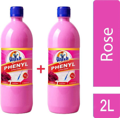 MR WASH PHENYL 1L+1L BUY ONE GET ONE FREE OFFER ROSE(2 x 1 L)