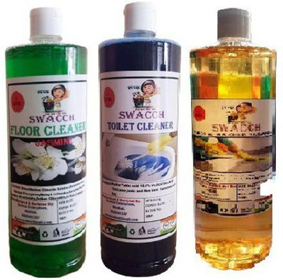 swacch Toilet Cleaner Combo (pack of 3) 1 Litre Each mogra(3 x 1000 ml)