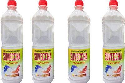 SUVECCHA WHITE PHENYLE 2000ML (PACK 0F 4) PINE AND CITRO(2 x 1000.5 ml)