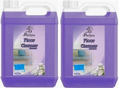PAVITRTA Disinfectant Surface And Floor Cleaner JASMIN (10 LTR ) JASMIN(2 x 5 L)