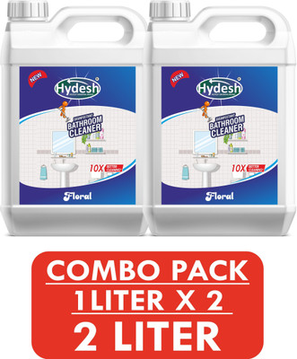 hydesh Disinfectant Bathroom Cleaner 10X Better Cleaning Floral(2 x 5 L)