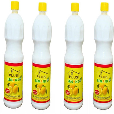LEMONZ Multipurpose Hygenic Cleaner 1 lt | Tile Bathroom Marble Floor Cleaner Lemoz(4 x 1000 ml)