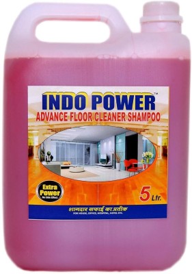INDOPOWER Disinfectant Surface & Floor Cleaner Liquid | Rose(5 L)