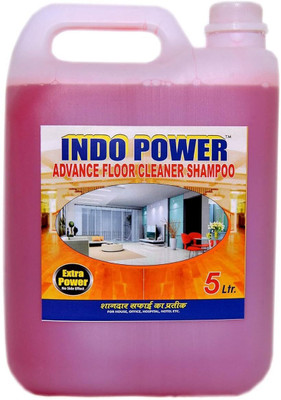 INDOPOWER Disinfectant Surface & Floor Cleaner Liquid | Rose(5 L)