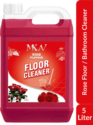 MKAV Rose Floor & Bathroom Cleaner–Kills Germ, Safe on Tiles, Marble & Granite Rose(5000 ml)
