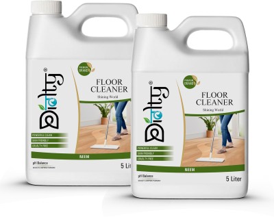 Diolty Disinfectant Surface and Floor Cleaner liquid Neem(2 x 5 L)