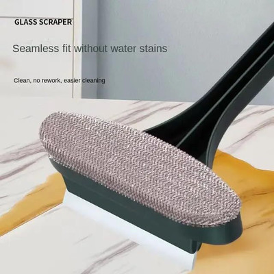 MILESTRO 2-in-1 window mesh cleaner Microfibre Wet and Dry Brush(Multicolor)