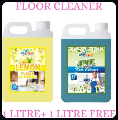 Tier enterprises Classic combo of floor cleaner LEMON AND JASMINE 2 litre-T78 LEMON(2 x 1000 ml)