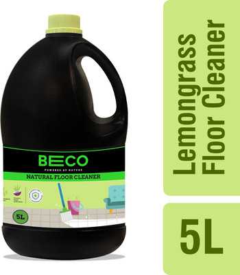 Beco Disinfectant Floor Cleaner Natural Germ Kill Formula Lemongrass & Basil Freshness(5000 ml)