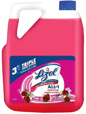 Lizol Disinfectant Surface Cleaner Disinfectant Floral(5000 L)