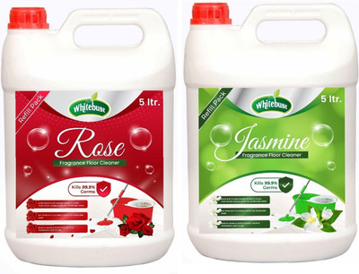 Whitebust Floor Cleaner Rose Jasmine(2 x 5 L)