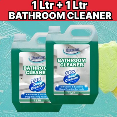 REGLET CitraClean: Natural Bathroom Cleaning Power Citrus(2 x 1 L)