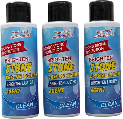 ayansh enterprise Stone Crystal Plating Brighten Luster Agent for Marble, Granite & Stone Regular Regular(3 x 100 ml)