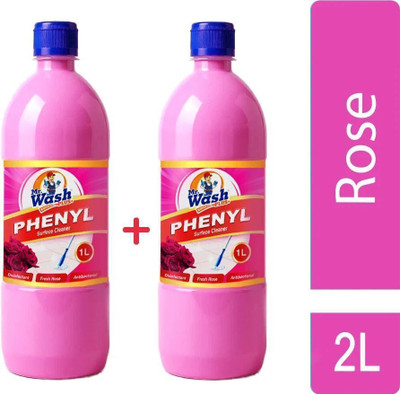 MR WASH PHENYL 1L+1L BUY ONE GET ONE FREE OFFER ROSE(2 x 1 L)