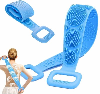 Shreejee Double Sided Silicone Body Bath Belt/Exfoliating Shower Scrubber BeltX1.1149