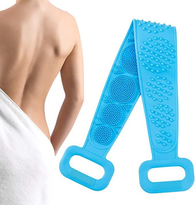 MKTRADER bath belt with a double-sided design for thorough cleansing and exfoliation