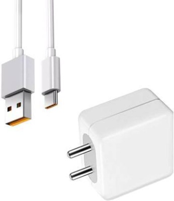 WEFIXALL 65 W Supercharge 6 A Mobile Charger with Detachable Cable(White, Cable Included)