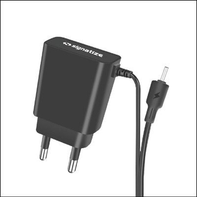TP TROOPS 1 A Wall Charger for Mobile(Black)