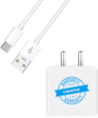 MGEdge 50 W TurboPower 3.0 5 A Mobile Charger with Detachable Cable(White, Cable Included)