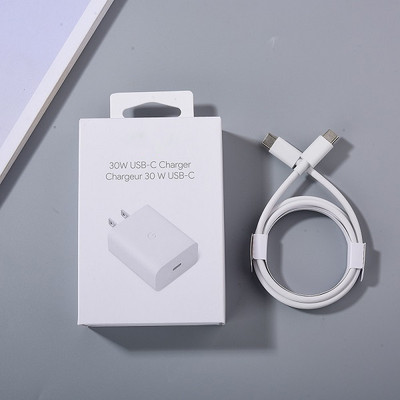 Kizzy 30 W Qualcomm 4.0 4.2 A Wall Charger for Mobile with Detachable Cable(White, Cable Included)