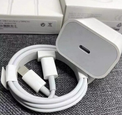 xstar 20 W PD 3 A Wall Charger for Mobile with Detachable Cable(White, Cable Included)