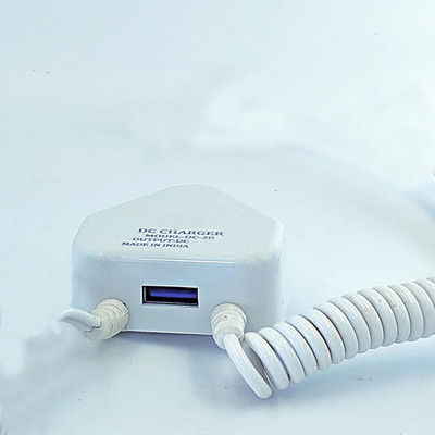 ChargHunt 12 W Quick Charge 3.1 A Multi-pin Wall Charger for Mobile(White, Cable Included)