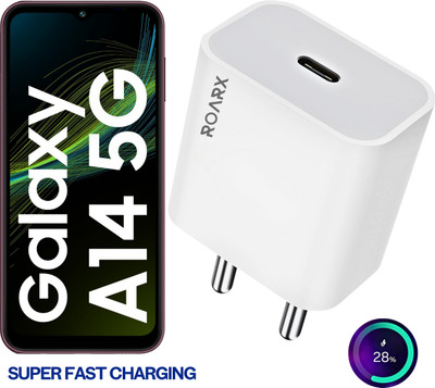 RoarX 25 W Supercharge 3 A Wall Charger for Mobile(White)