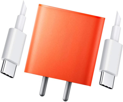 AVEVOUR ORIGINAL 65 W Power GaN 6.5 A Wall Charger for Mobile with Detachable Cable(black & white, Cable Included)