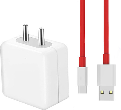 TAYLCON 67 W SuperVOOC 7.3 A Wall Charger for Mobile with Detachable Cable(White, Cable Included)